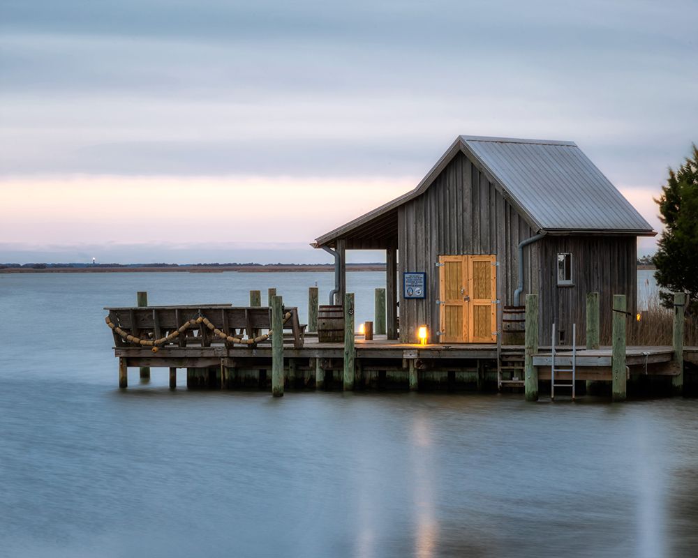 Fishing Hut art print by Danny Head for $57.95 CAD