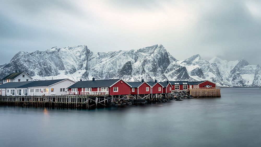 Lofoten Twilight I art print by Danny Head for $57.95 CAD