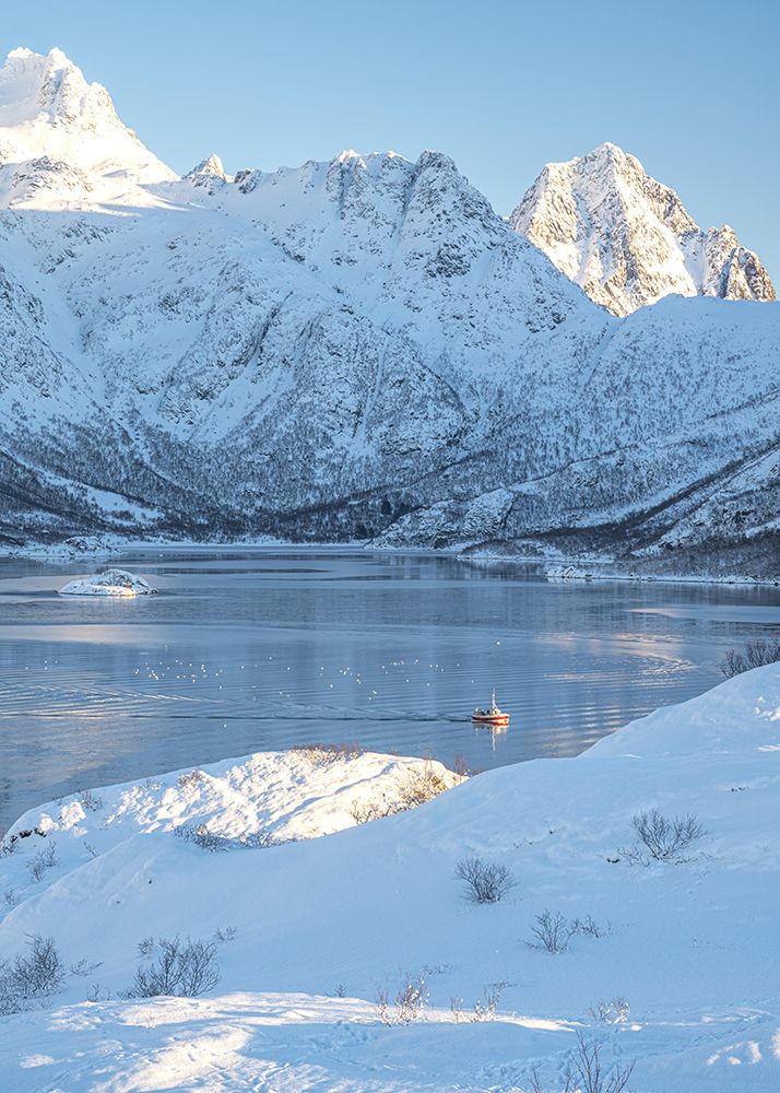 Cold Fishing art print by Danny Head for $57.95 CAD