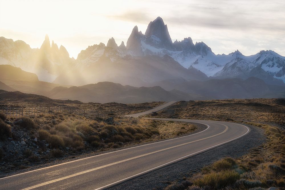 Sunset at Fitz Roy art print by Danny Head for $57.95 CAD
