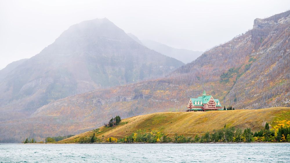 Waterton Lodge art print by Danny Head for $57.95 CAD