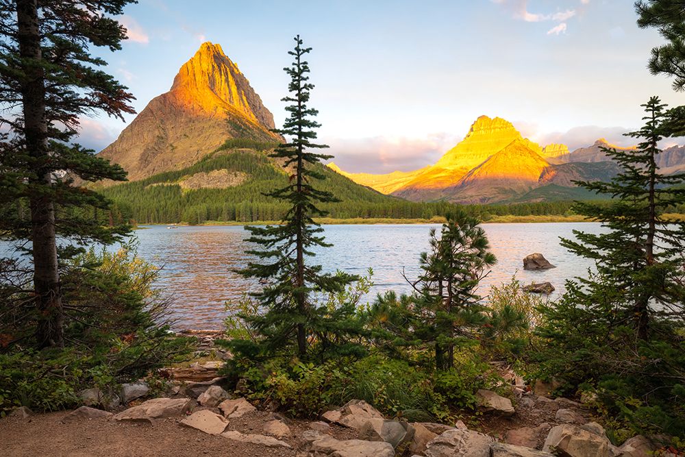 Swiftwater Lake II art print by Danny Head for $57.95 CAD