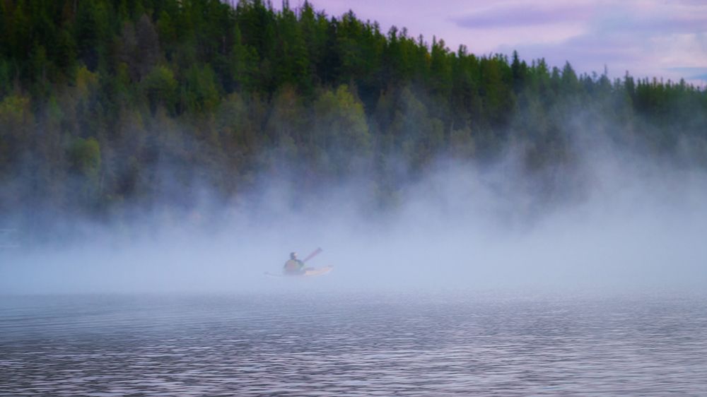 Kayaker art print by Danny Head for $57.95 CAD