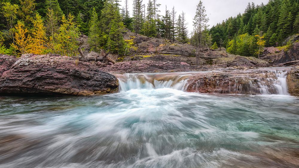 Clear Creek Falls II art print by Danny Head for $57.95 CAD