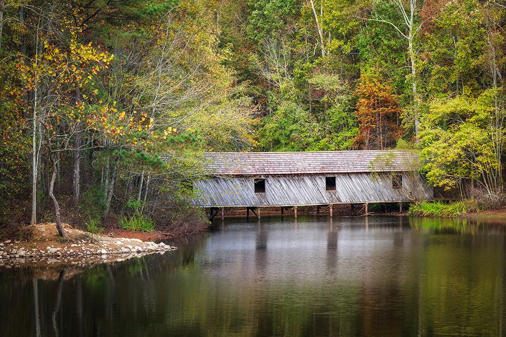 Green Mountain Bridge art print by Danny Head for $57.95 CAD
