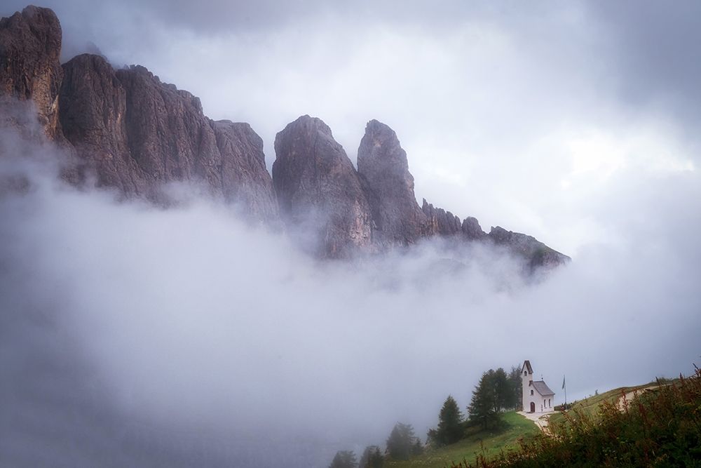 Alpine Church art print by Danny Head for $57.95 CAD
