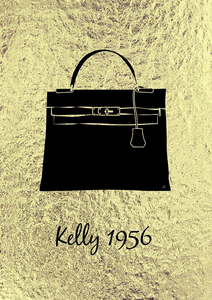 Golden Hermes Bag art print by Aesthete for $57.95 CAD