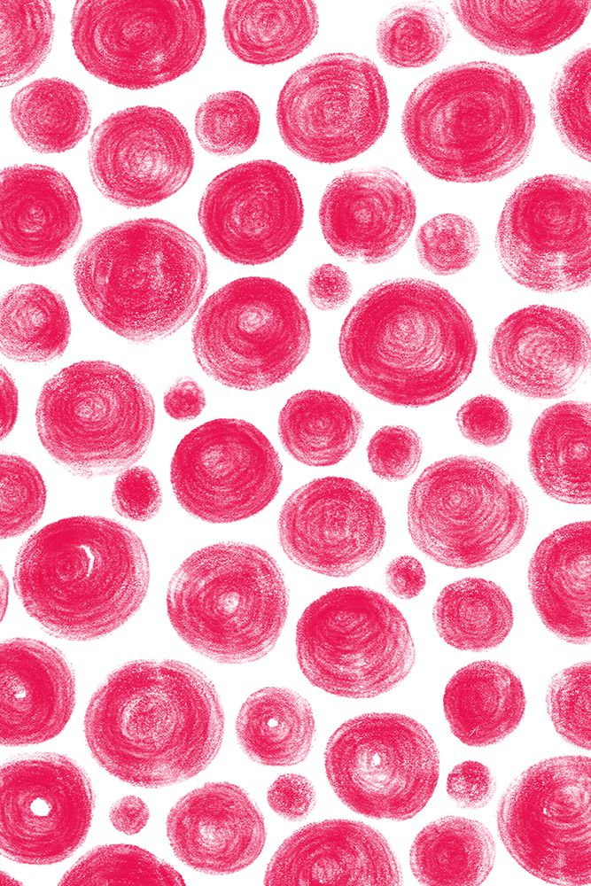 Dots Red art print by Aesthete for $57.95 CAD