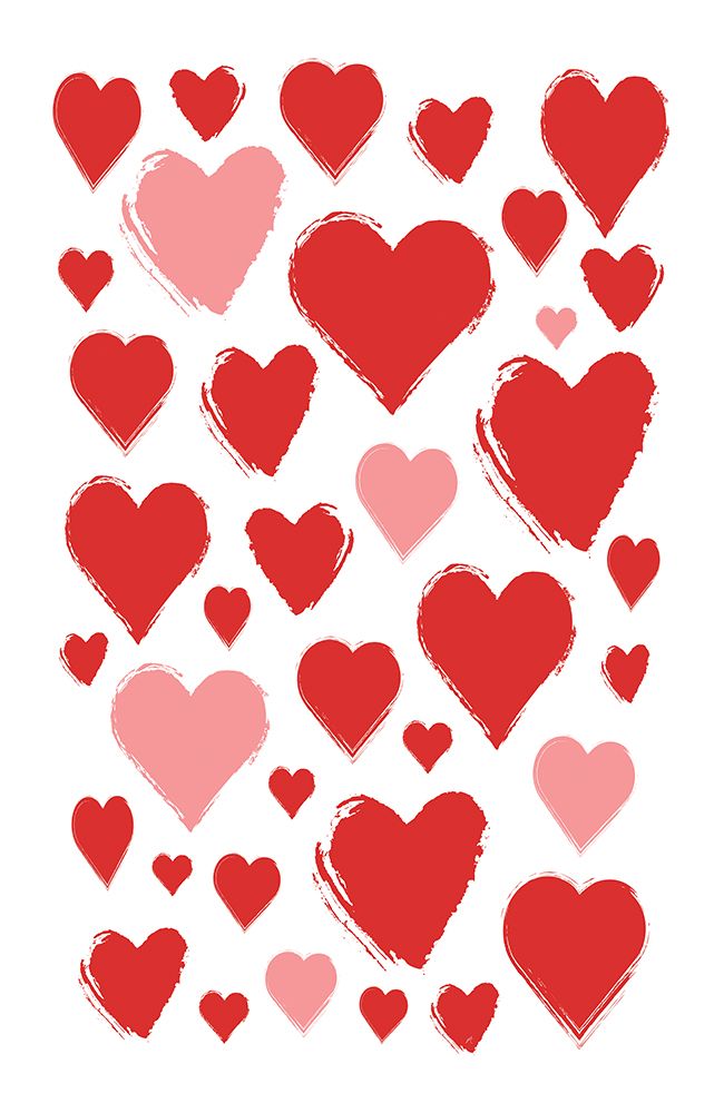 Hearts art print by Aesthete for $57.95 CAD