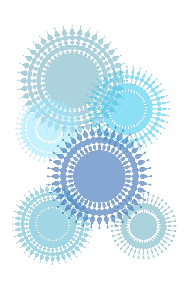Blue Suns art print by Aesthete for $57.95 CAD