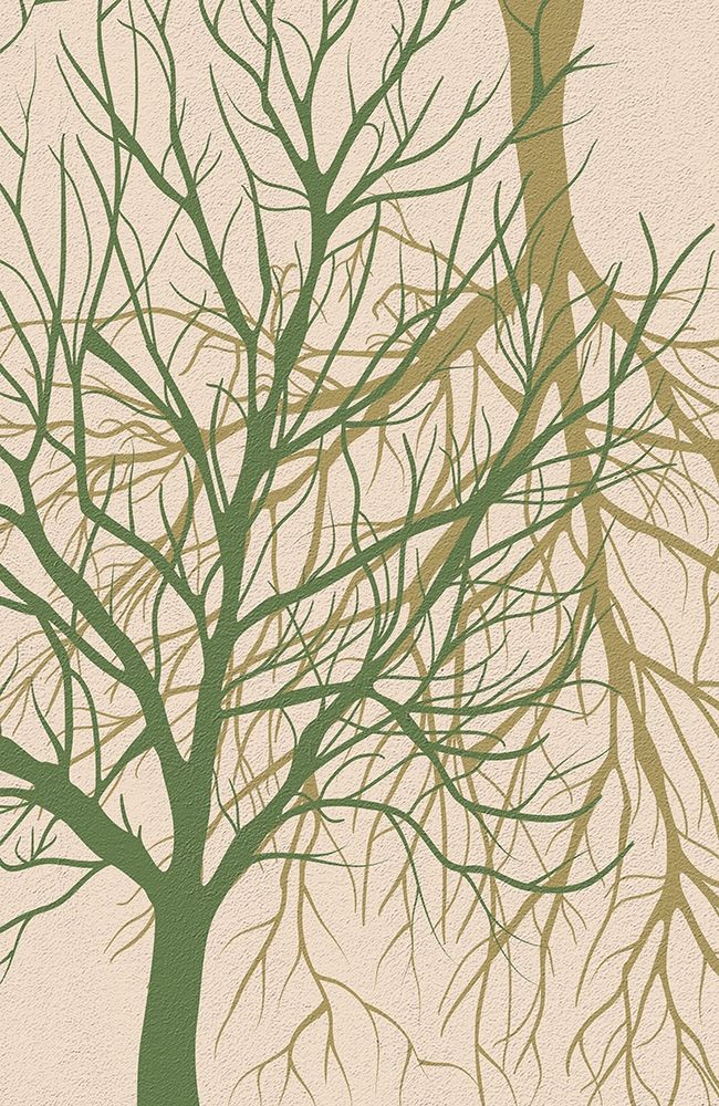 Twin Tree art print by Aesthete for $57.95 CAD