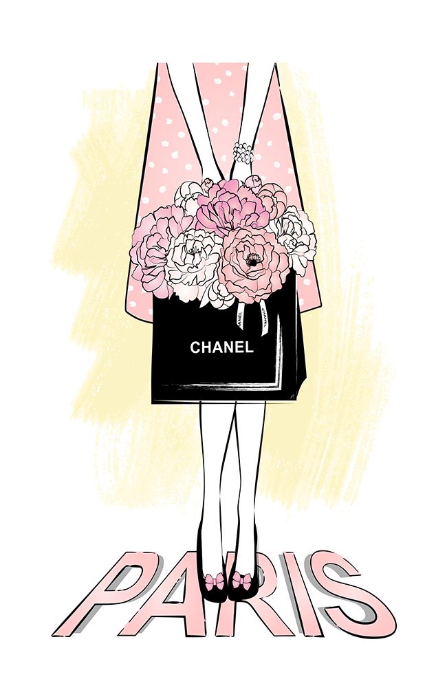 Paris Girl art print by Aesthete for $57.95 CAD