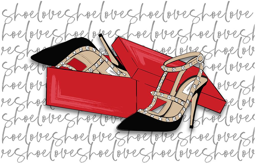 Shoe Love art print by Aesthete for $57.95 CAD