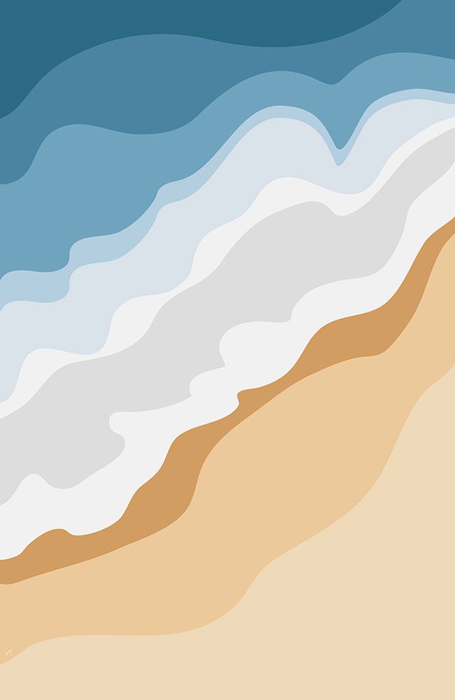 The Sea art print by Aesthete for $57.95 CAD