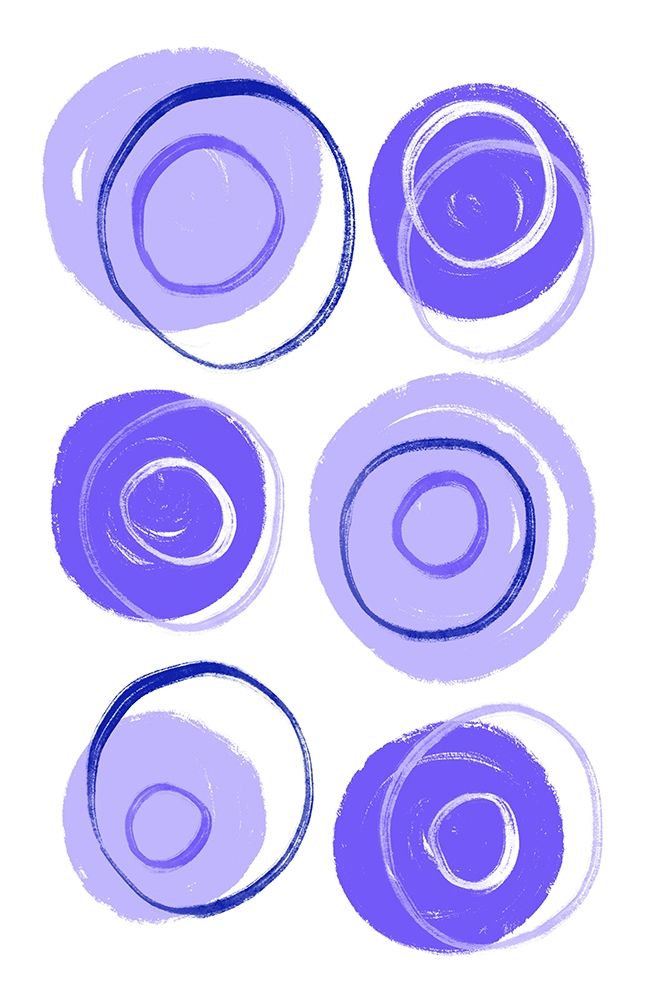 Buttons Purple art print by Aesthete for $57.95 CAD