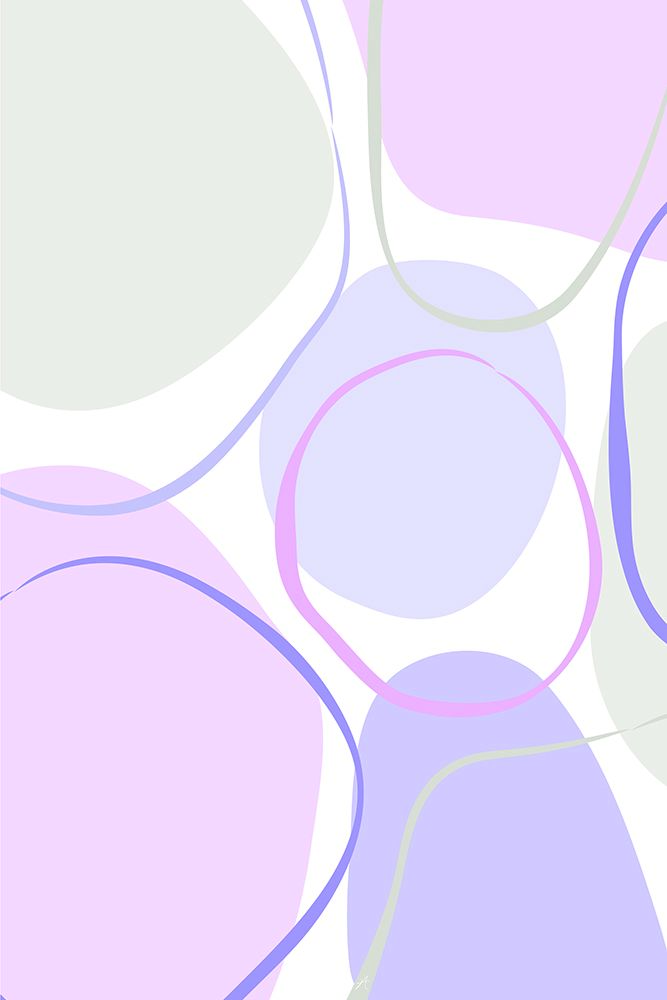 Cotton Candy Purple art print by Aesthete for $57.95 CAD