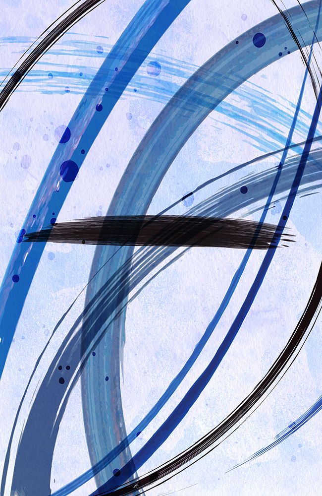 Blue Paint art print by Aesthete for $57.95 CAD