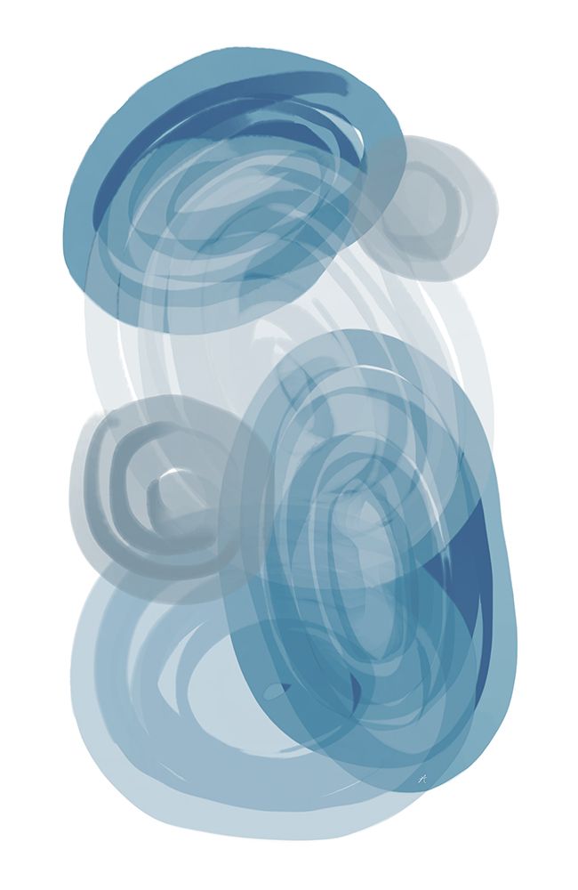 Blue Stones art print by Aesthete for $57.95 CAD