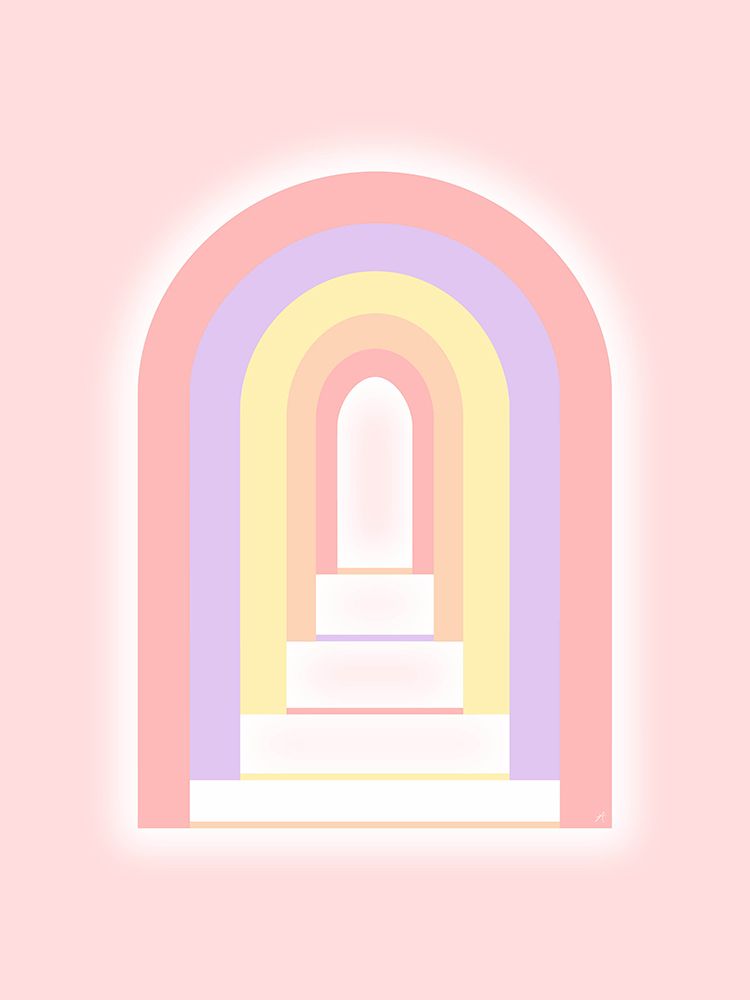 Pink Gate art print by Aesthete for $57.95 CAD
