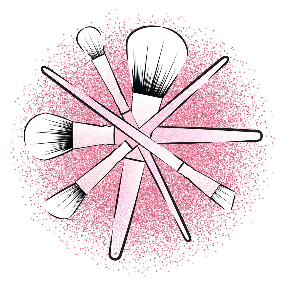 Pink Bush Set art print by Aesthete for $57.95 CAD