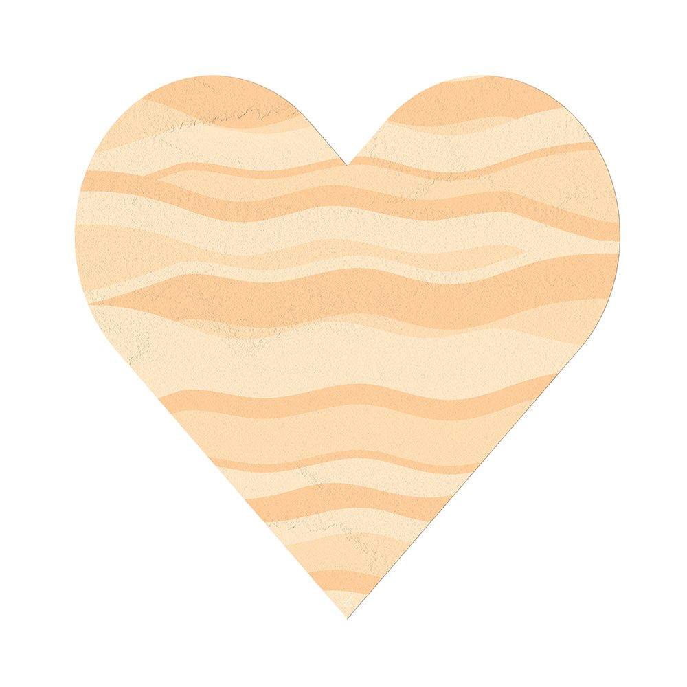Wave Heart art print by Aesthete for $57.95 CAD