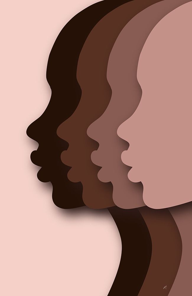 Heads art print by Aesthete for $57.95 CAD
