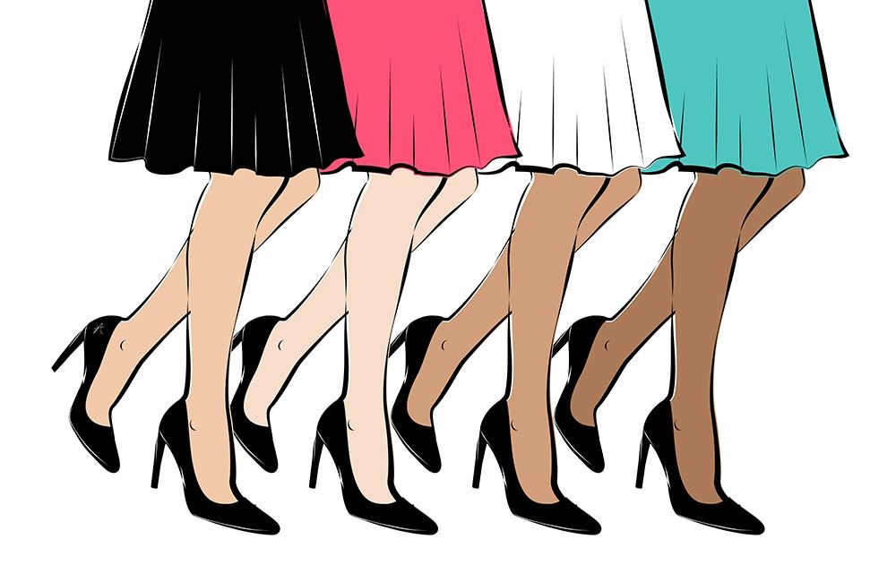 Legs Color art print by Aesthete for $57.95 CAD