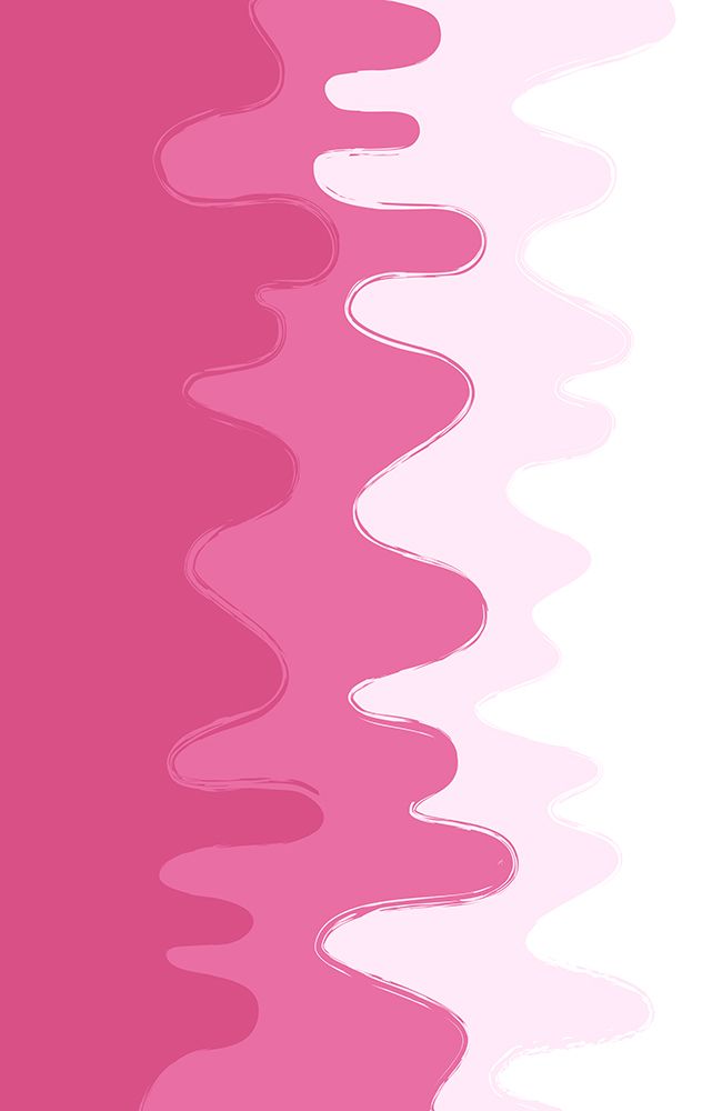 PinkAbstract Waves art print by Aesthete for $57.95 CAD