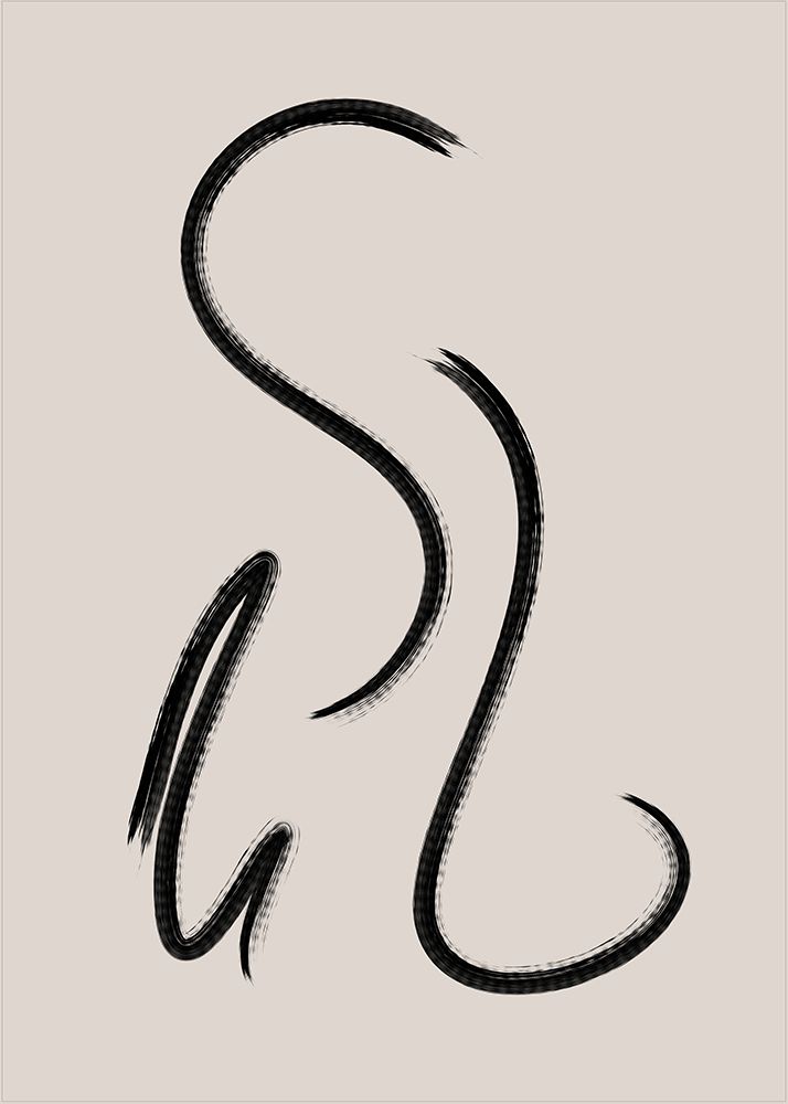 Brush Lines No.1 art print by Tiffany Ratcliffe for $57.95 CAD