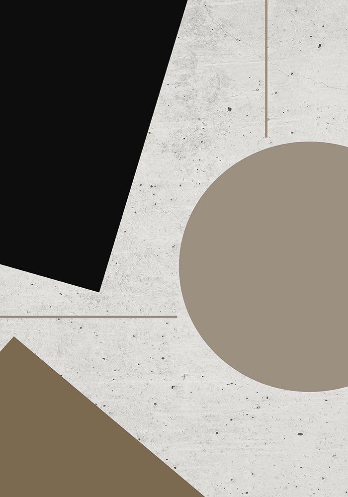 Concrete Shapes No.1 art print by Tiffany Ratcliffe for $57.95 CAD