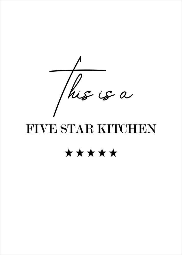 Five Star Kitchen art print by Suki Mi for $57.95 CAD