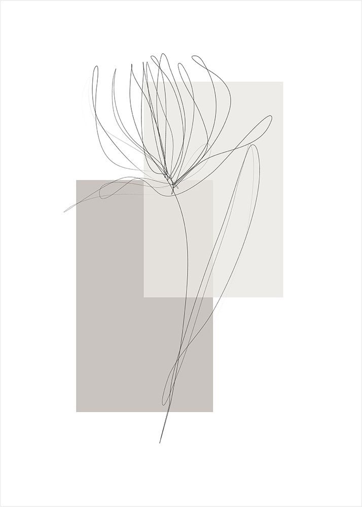 Geometric Flower No.1 art print by Tiffany Ratcliffe for $57.95 CAD