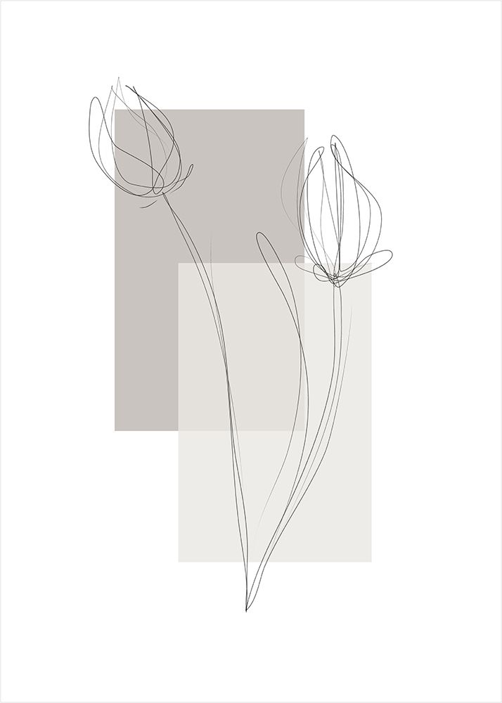 Geometric Flower No.2 art print by Tiffany Ratcliffe for $57.95 CAD