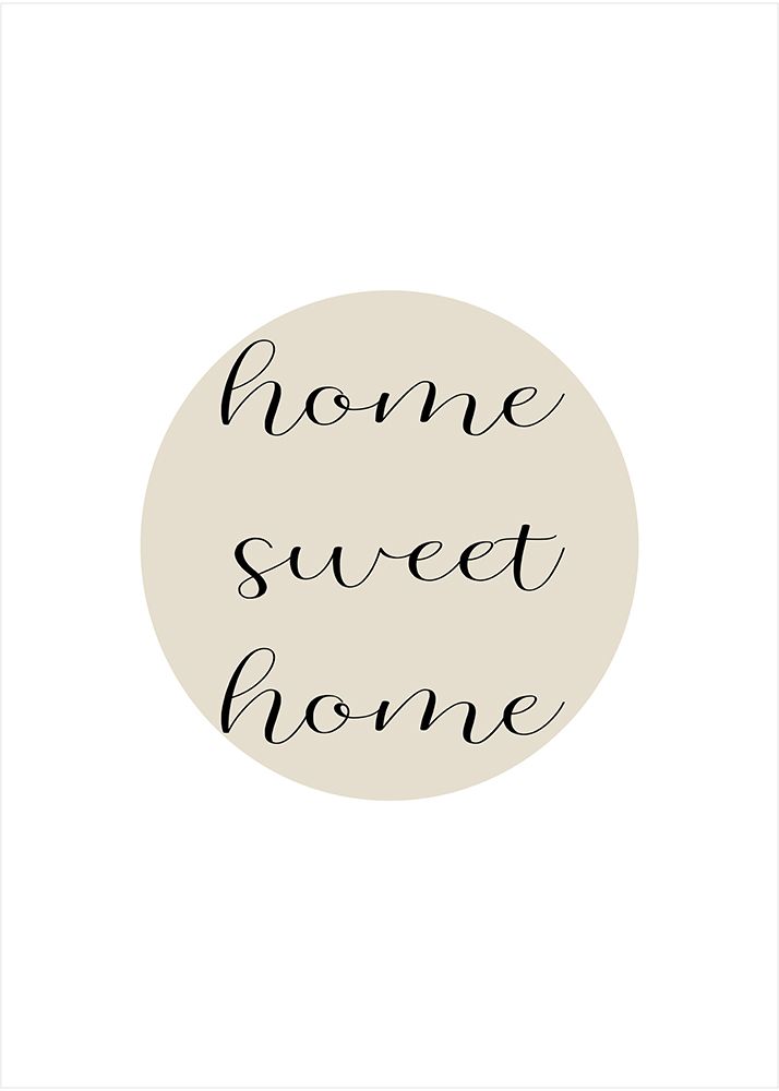 Home Sweet Home art print by Suki Mi for $57.95 CAD
