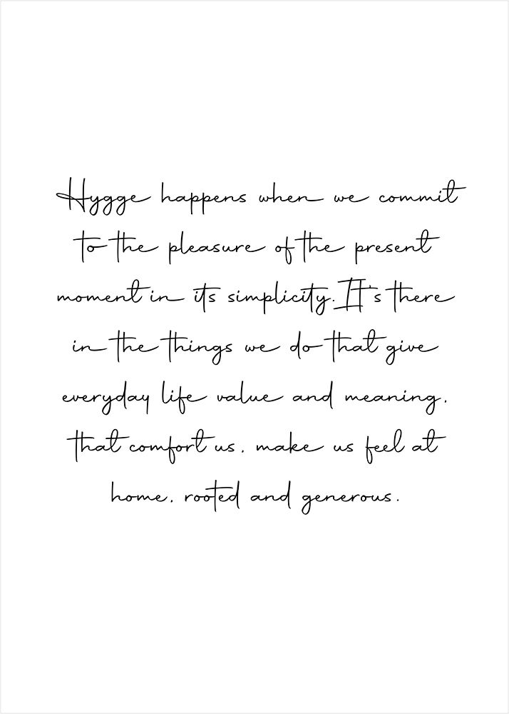 Hygge Happens art print by Suki Mi for $57.95 CAD