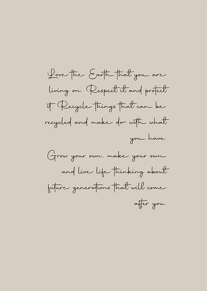 Love Your Earth art print by Suki Mi for $57.95 CAD