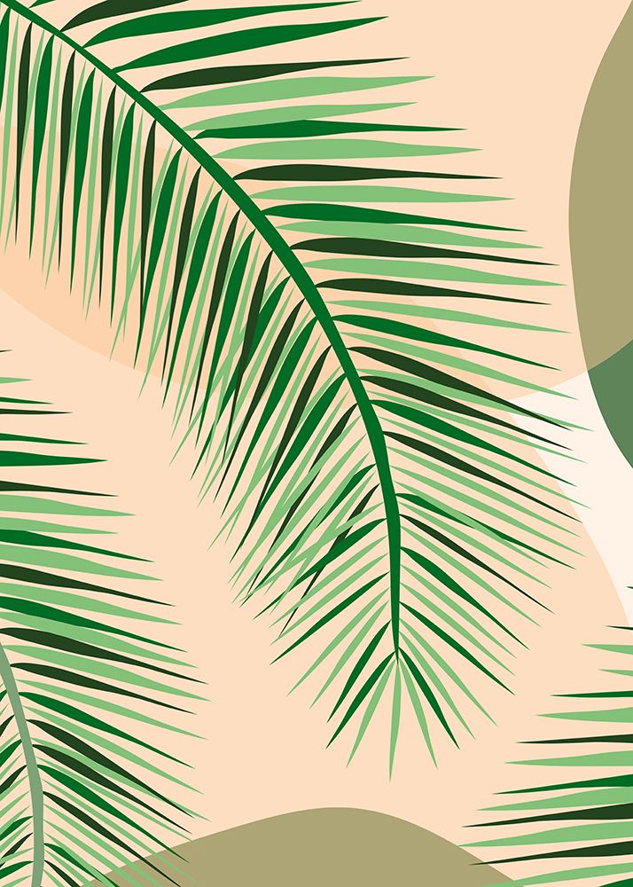 Palm Leaf art print by Jasmine Hollie for $57.95 CAD