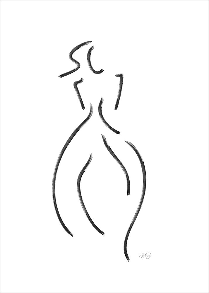 Simple Sketch - Chloe art print by Tiffany Ratcliffe for $57.95 CAD