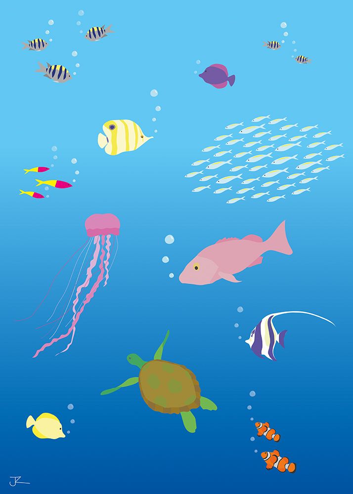 Underwater No.2 art print by Jasmine Hollie for $57.95 CAD