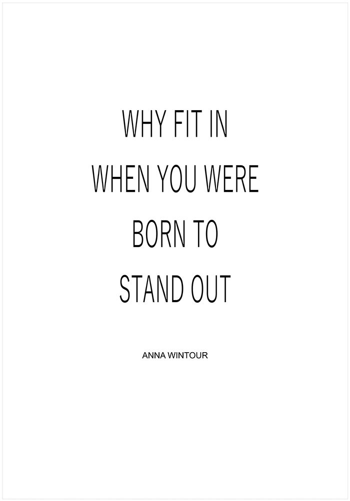 Why Fit In art print by Suki Mi for $57.95 CAD
