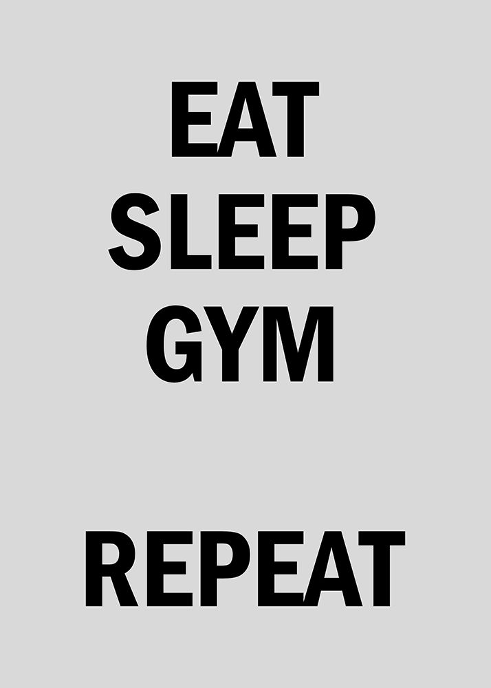 Gym Repeat art print by Suki Mi for $57.95 CAD