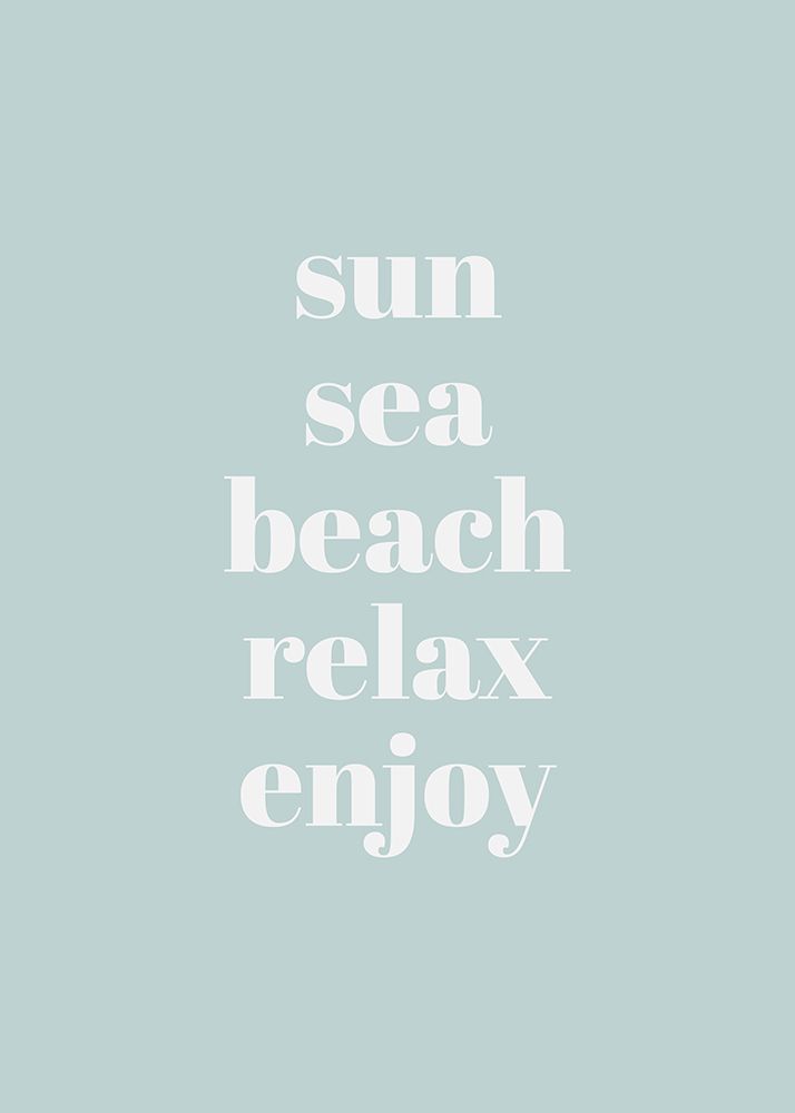 Relax-Enjoy art print by Suki Mi for $57.95 CAD