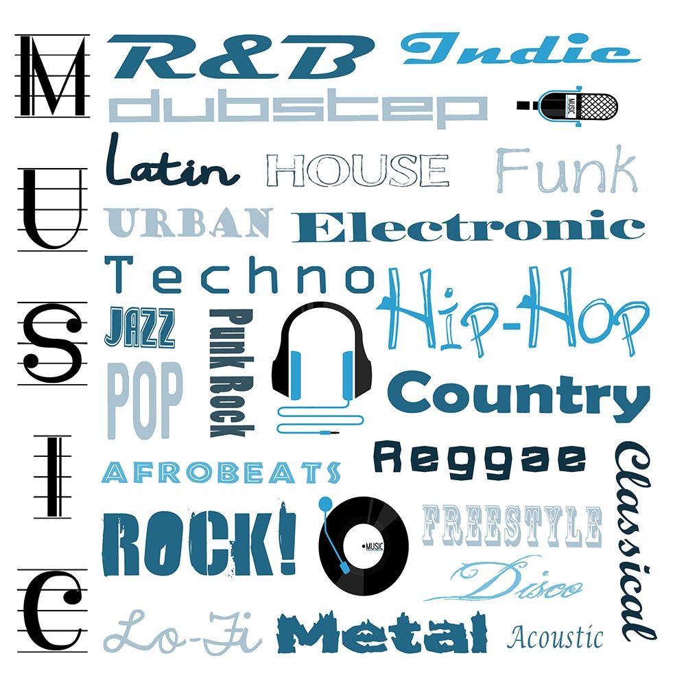 Music 1 art print by Adebowale for $57.95 CAD