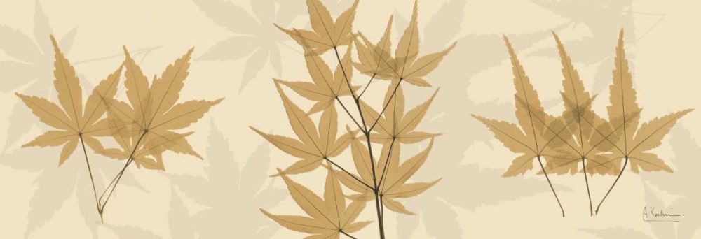 Leaves Tan on Beige art print by Albert Koetsier for $57.95 CAD