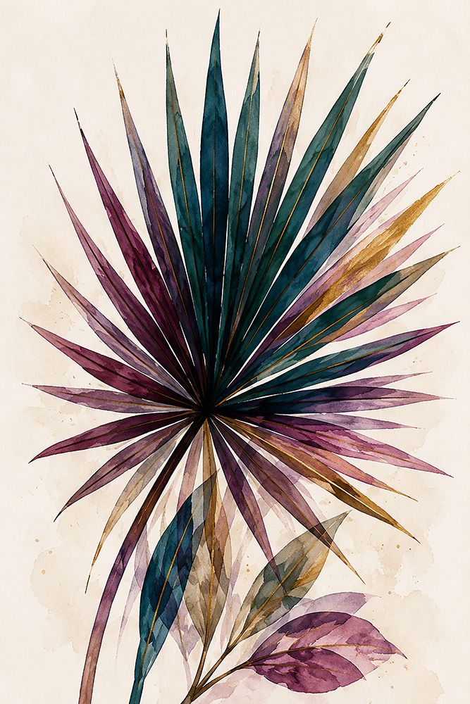 Jewel Tone Botanicals 7 art print by Albert Koetsier for $57.95 CAD