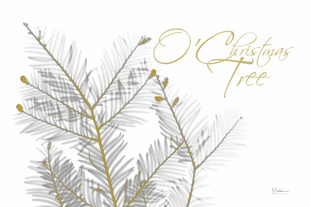 O Christmas Evergreen art print by Albert Koetsier for $57.95 CAD