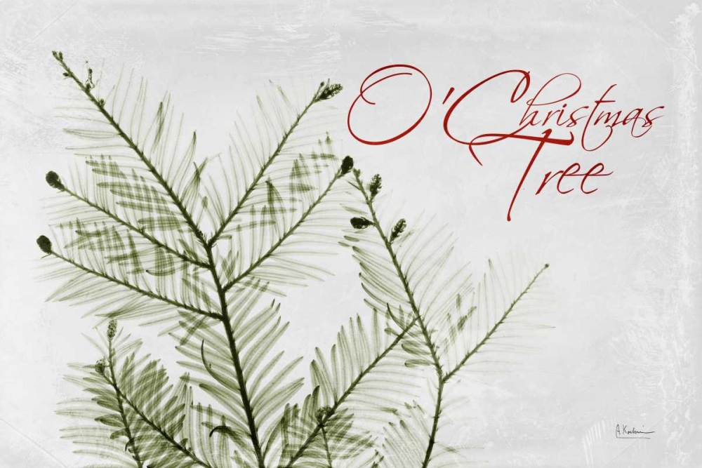 O Christmas Evergreen art print by Albert Koetsier for $57.95 CAD