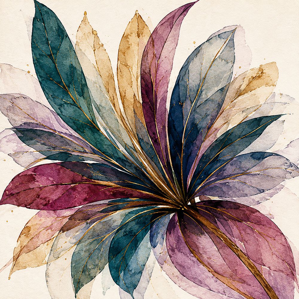 Jewel Tone Garden 3 art print by Albert Koetsier for $57.95 CAD