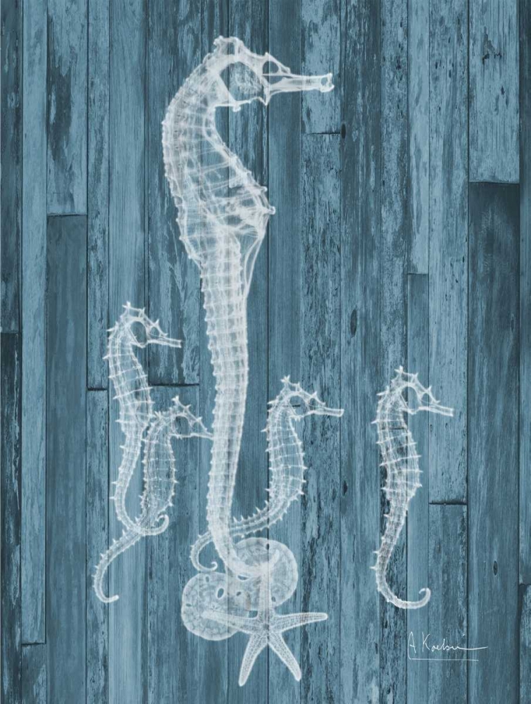 Seahorse Wood art print by Albert Koetsier for $57.95 CAD