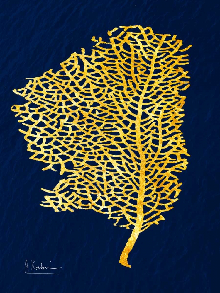 Golden Sea Fan art print by Albert Koetsier for $57.95 CAD